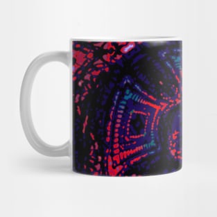 Woven Textured Abstract Mug